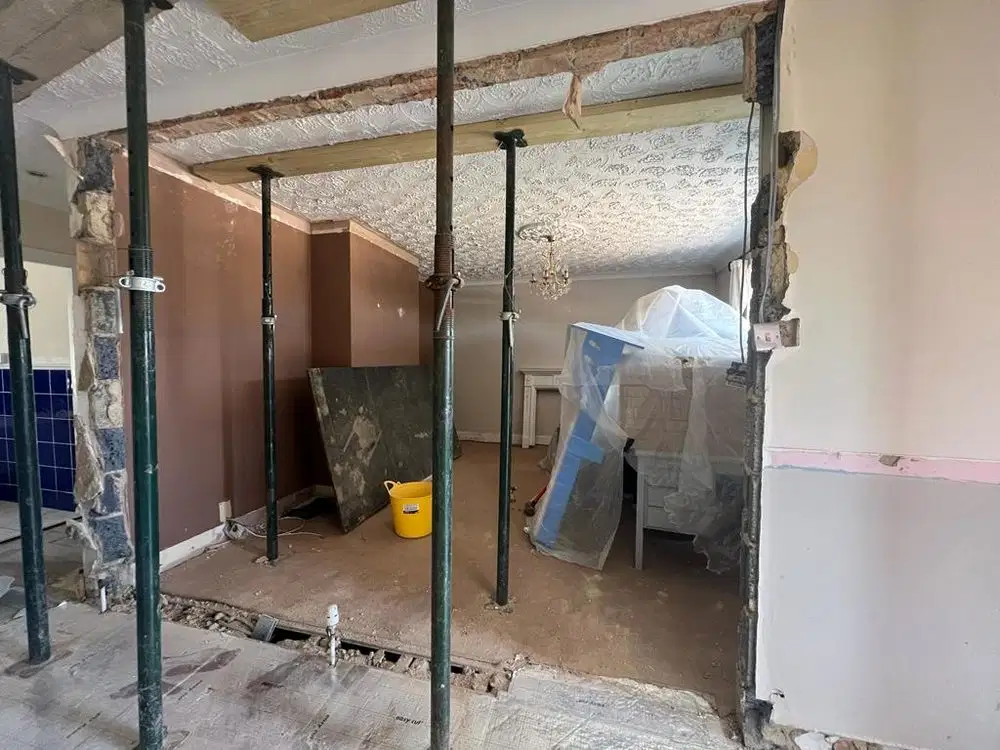 Extension and garage conversion project photo 40