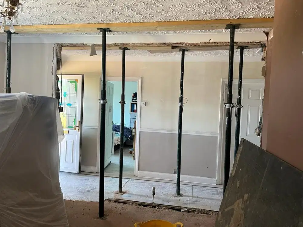 Extension and garage conversion project photo 46