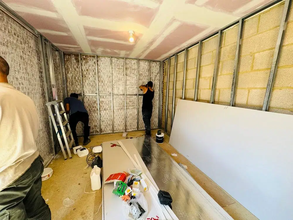 Extension and garage conversion project photo 5