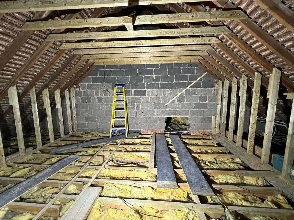 Extension and garage conversion project photo 49