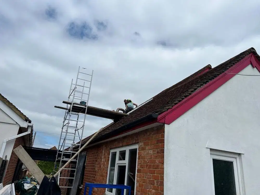 Extension and garage conversion project photo 7