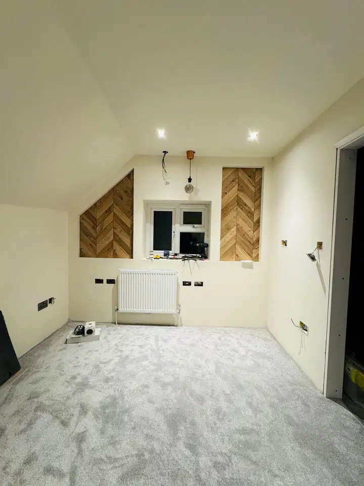 Extension and garage conversion project photo 9