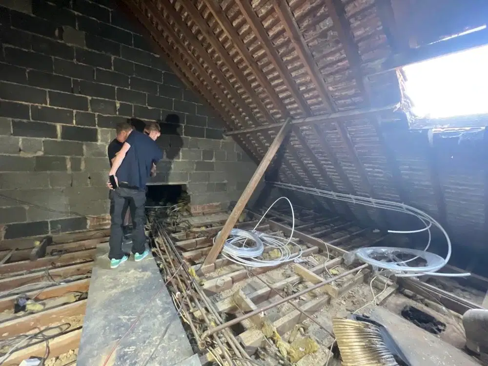 Extension and garage conversion project photo 53